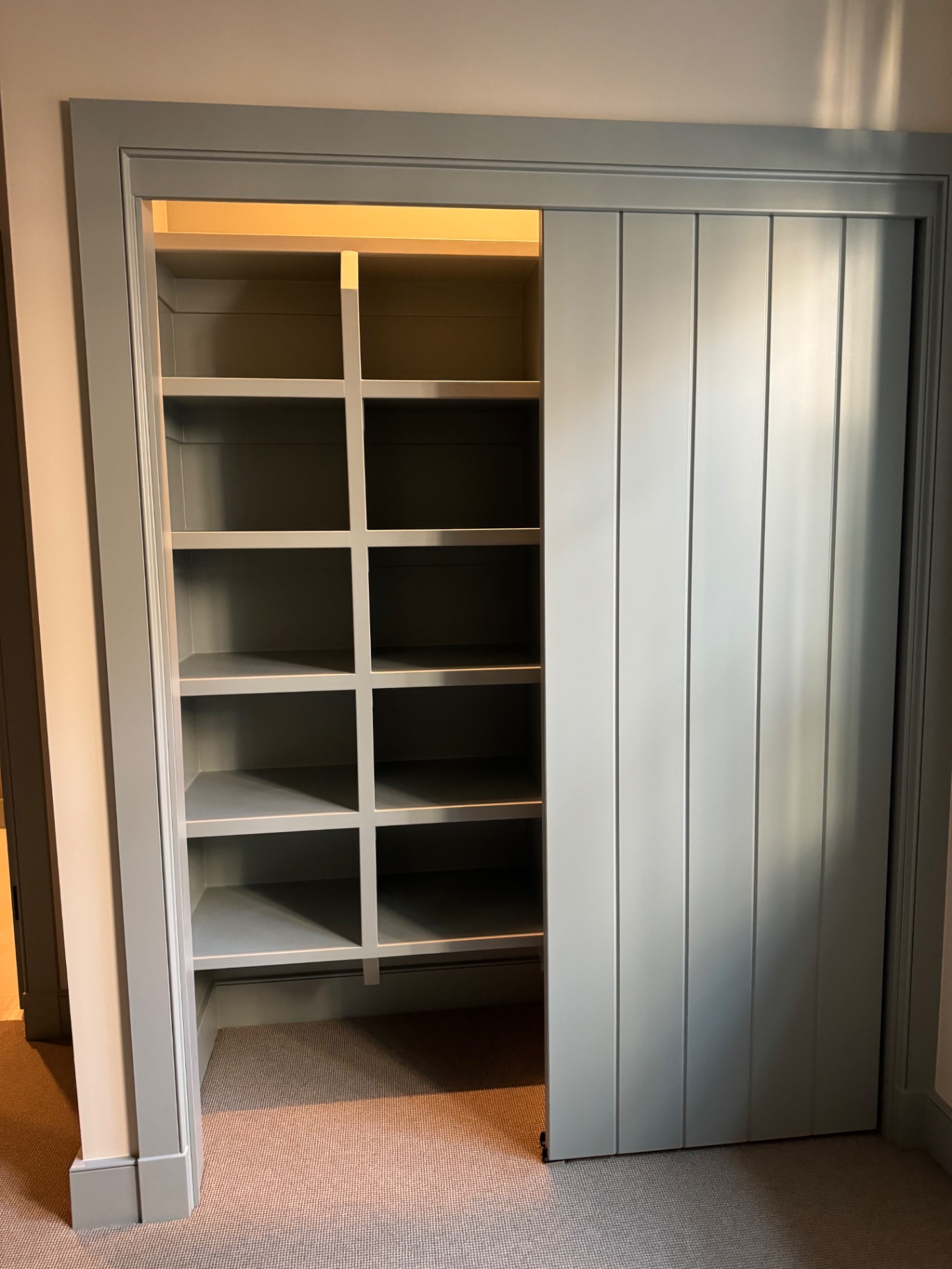 Sliding Pantry Built-In