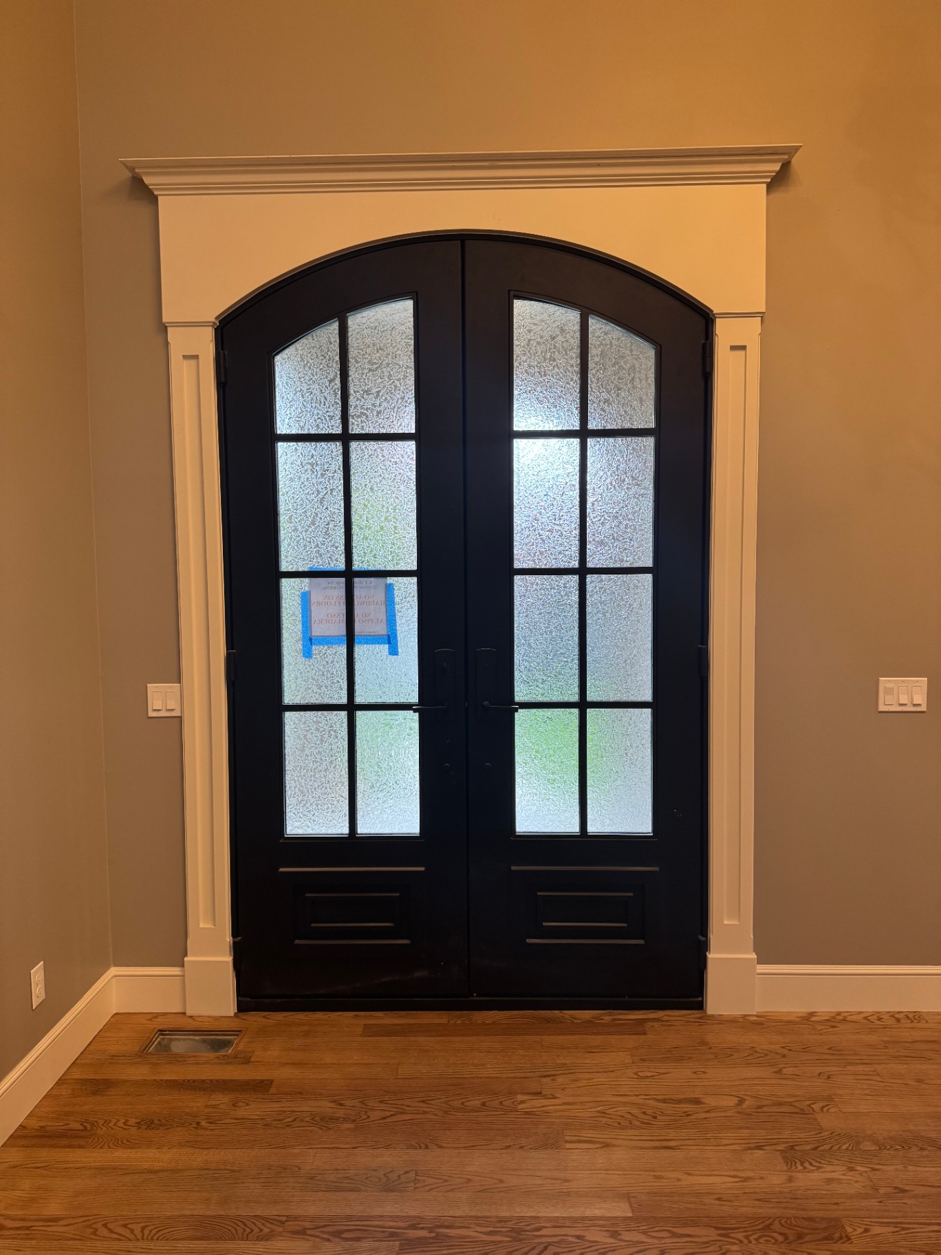 Arched Entry Door Surround