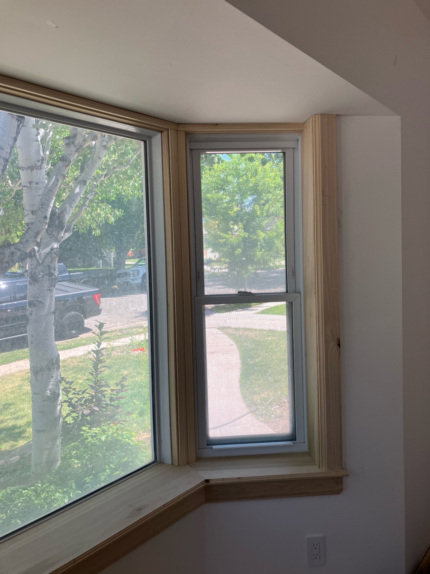 Bay Window Angled Return