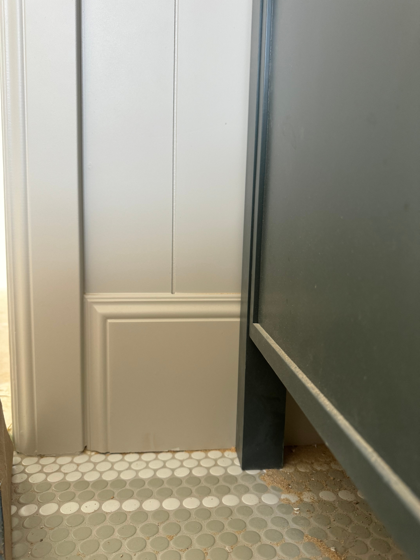 Paneled Pilaster at Doorway