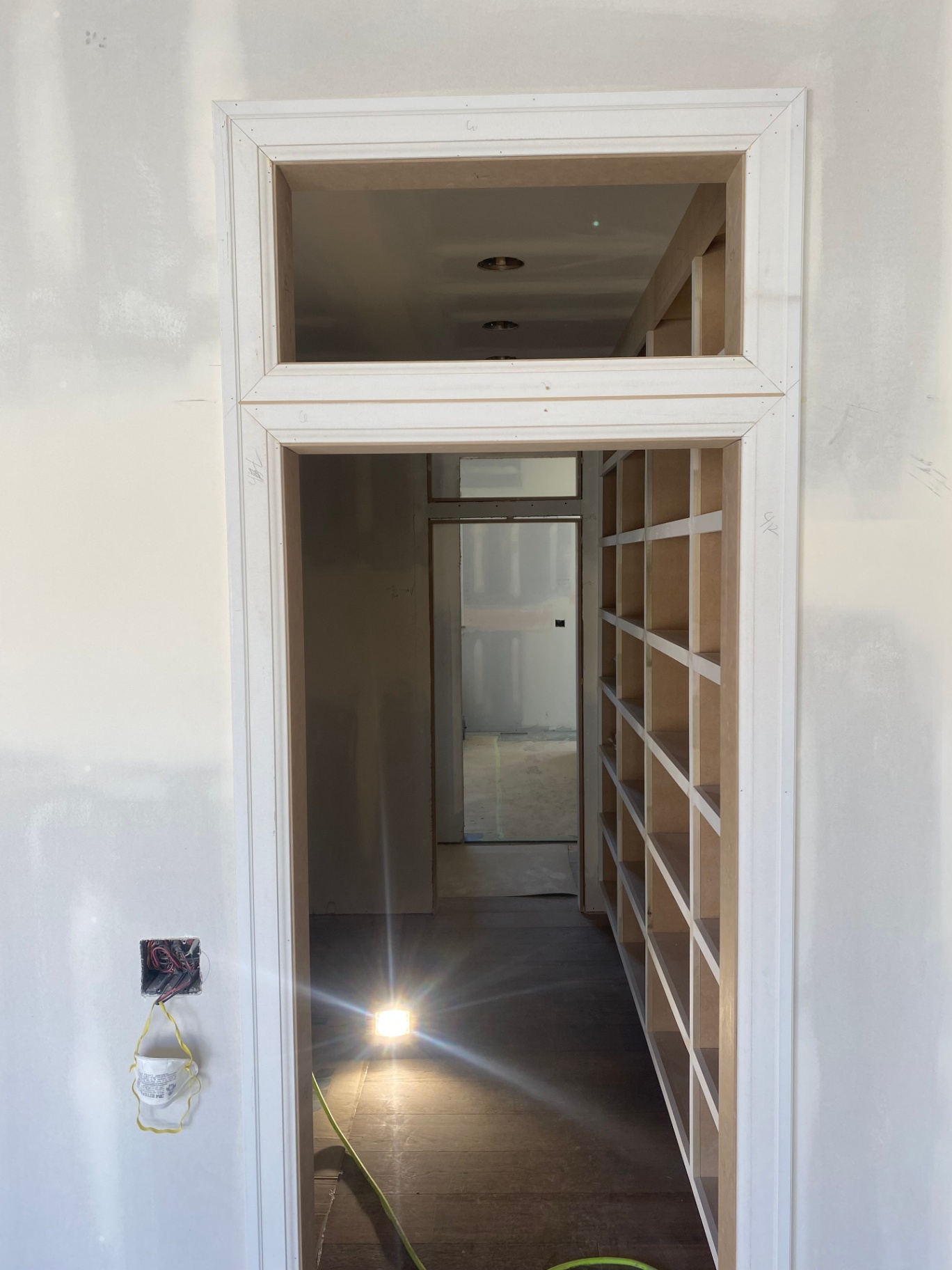 Transom Door Casing Frame