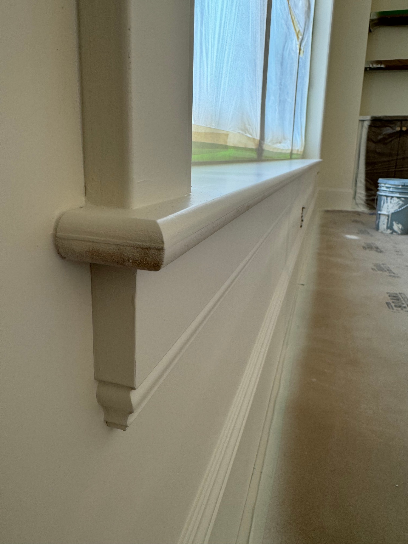Window Sill with Corbel Bracket